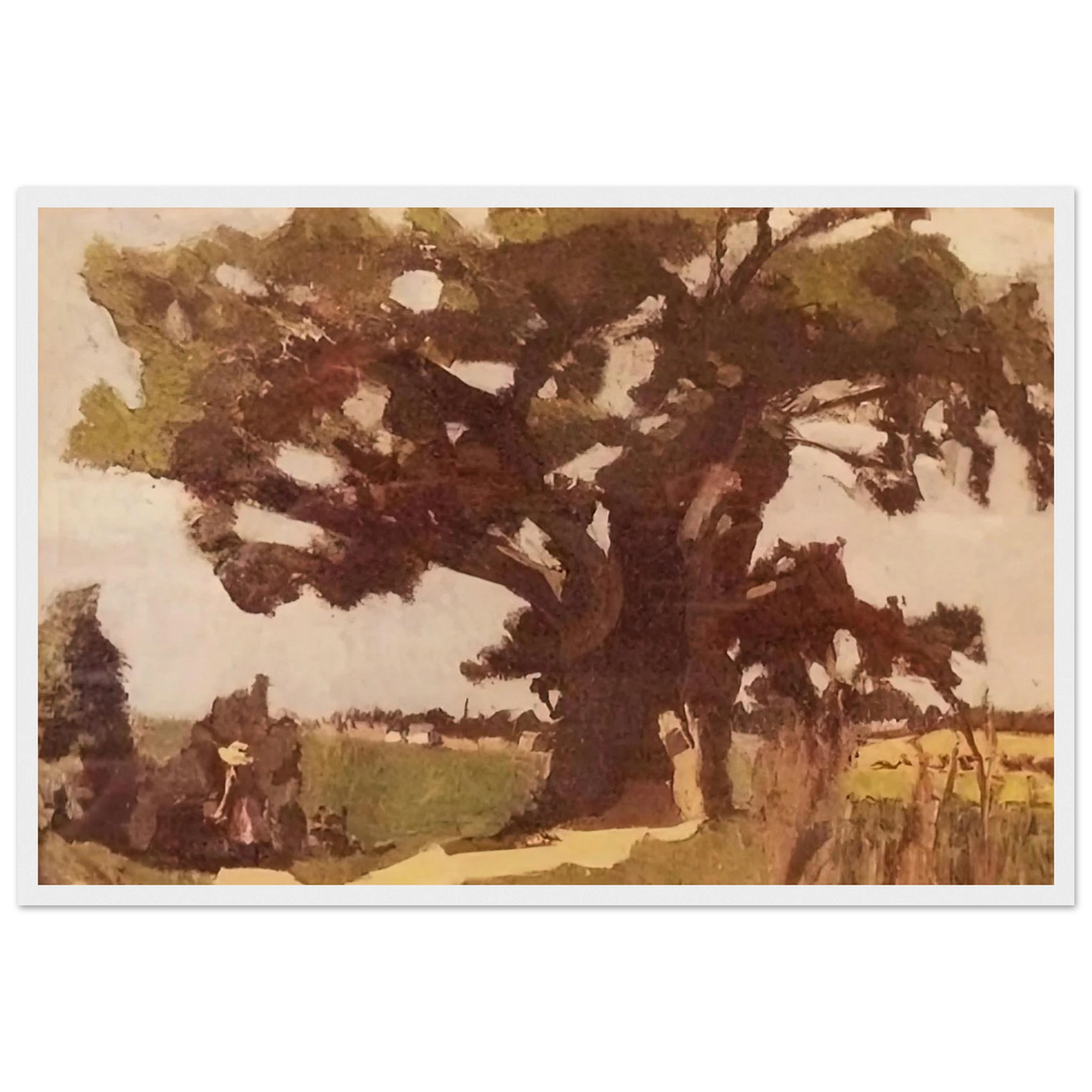 BLASTED OAK BOHAIN 1903 Framed Poster | Henri Matisse Framed Prints Wall Art | Henri Matisse Print