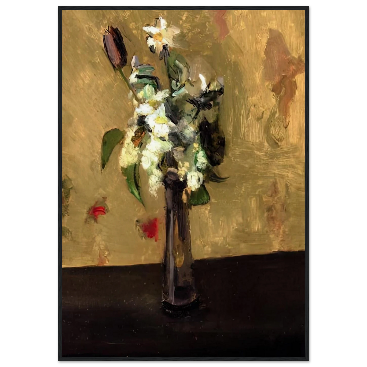 BOUQUET OF FLOWERS IN A CRYSTAL VASE 1902 Framed Poster | Henri Matisse Framed Prints Wall Art | Henri Matisse Print
