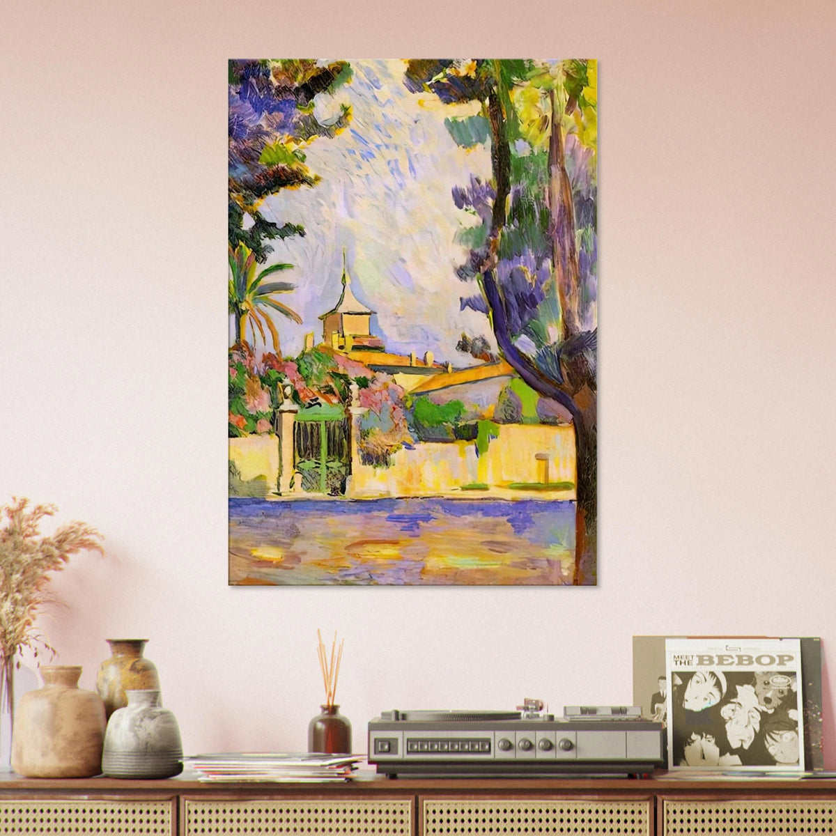 PLACE DES LICES ST TROPEZ 1904 Canvas | Henri Matisse Canvas | Henri Matisse Print