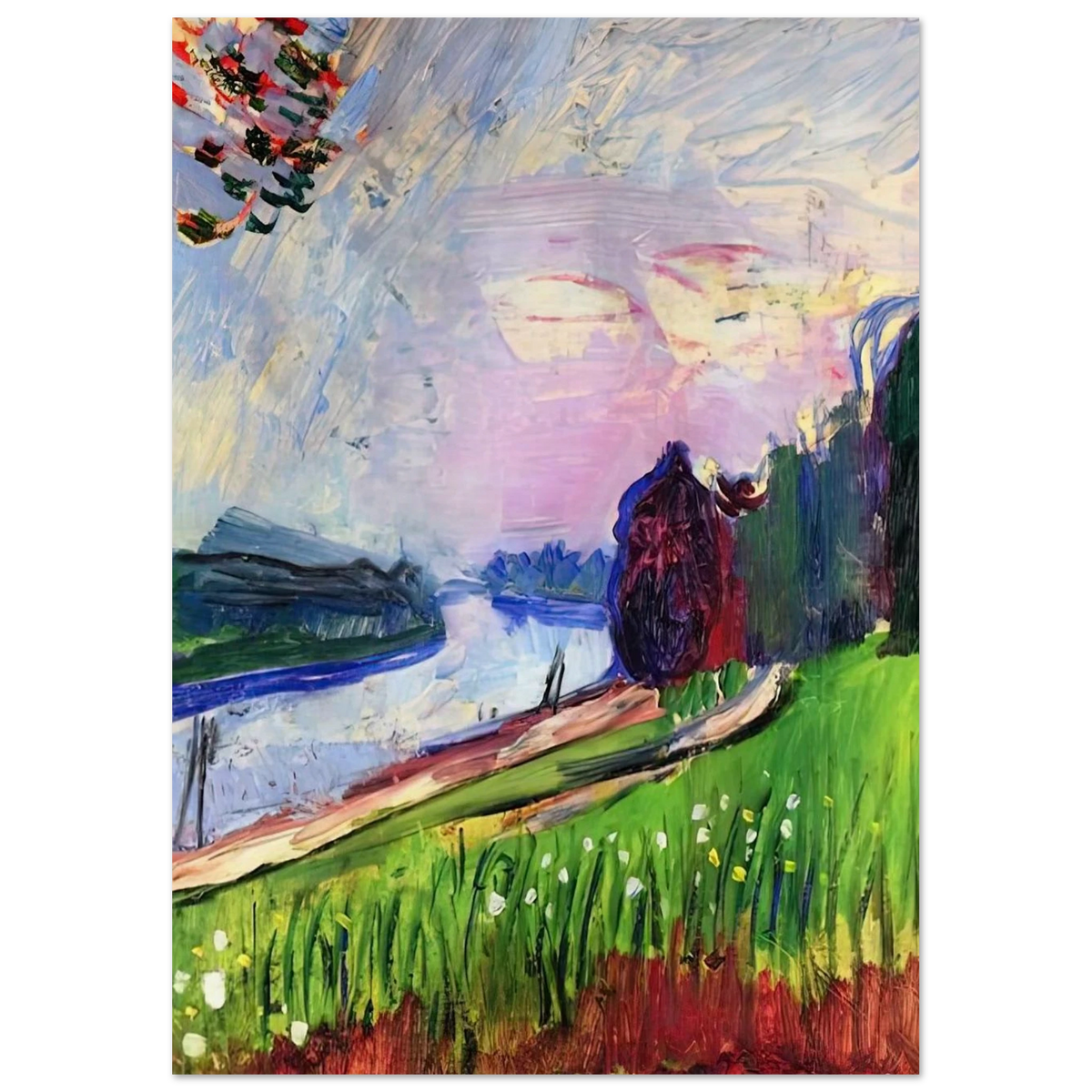 COPSE OF THE BANKS OF THE GARONNE 1900 Poster | Henri Matisse Poster | Henri Matisse Print