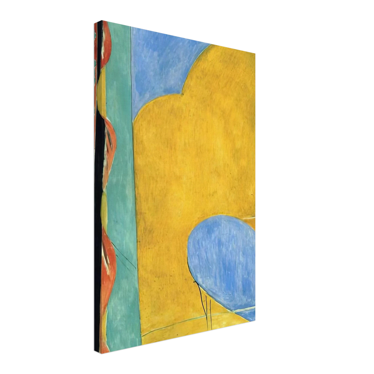 THE YELLOW CURTAIN Canvas | Henri Matisse Canvas | Henri Matisse Print
