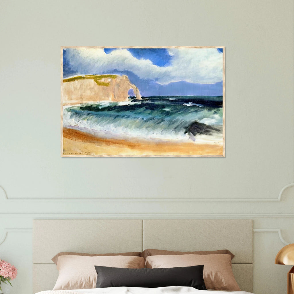 GALE AT ETRETAT 1920 Framed Poster | Henri Matisse Framed Prints Wall Art | Henri Matisse Print