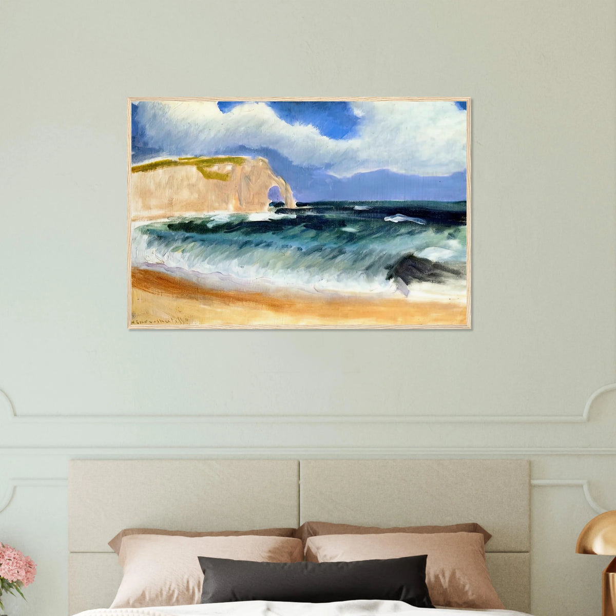 GALE AT ETRETAT 1920 Framed Poster | Henri Matisse Framed Prints Wall Art | Henri Matisse Print