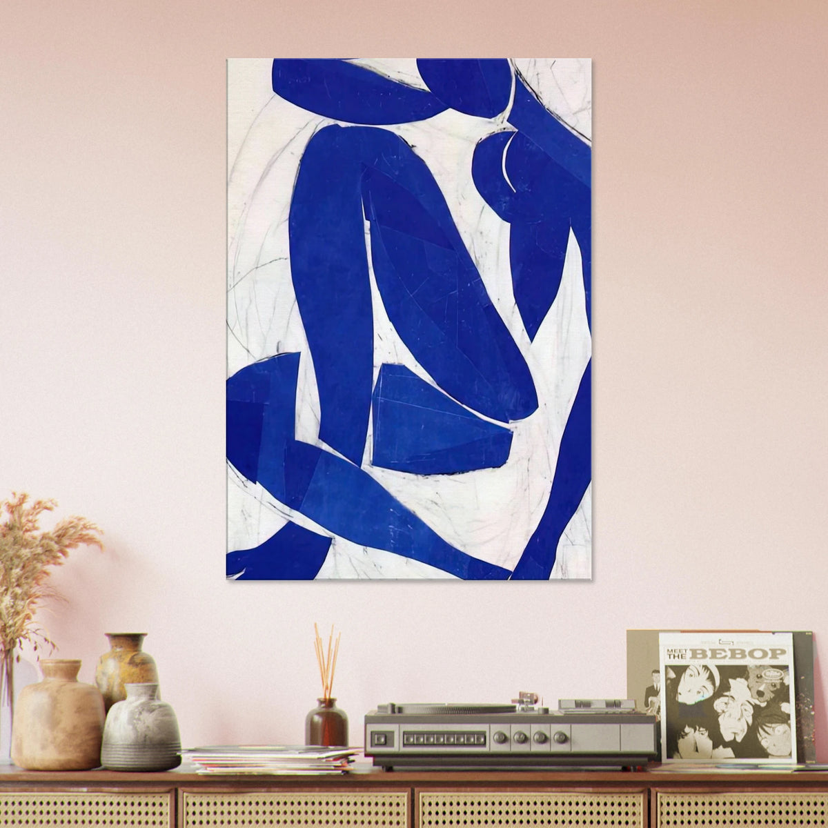 BLUE NUDE IV 1952 Canvas | Henri Matisse Canvas | Henri Matisse Print