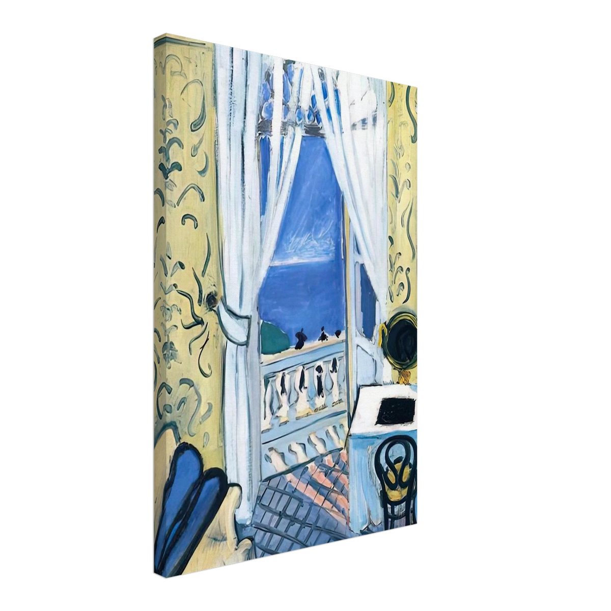 INTERIOR WITH A VIOLIN CASE 1919 Canvas | Henri Matisse Canvas | Henri Matisse Print