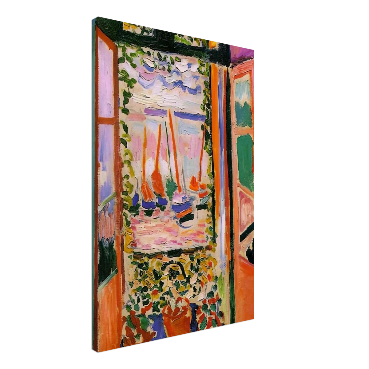 OPEN WINDOW COLLIOURE 1905 Canvas | Henri Matisse Canvas | Henri Matisse Print