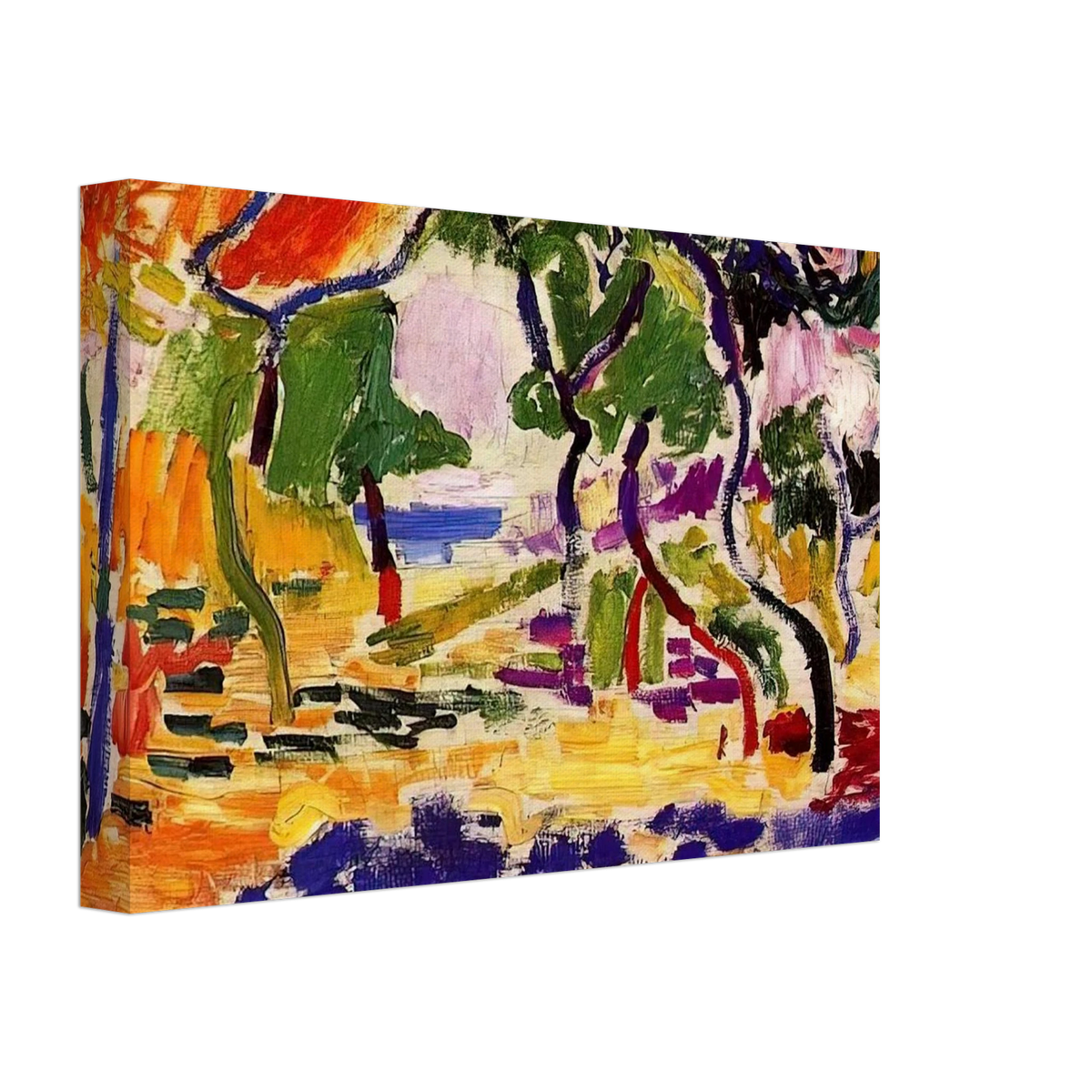 COUNTRYSIDE AT COLLIOURE 1905 Canvas | Henri Matisse Canvas | Henri Matisse Print