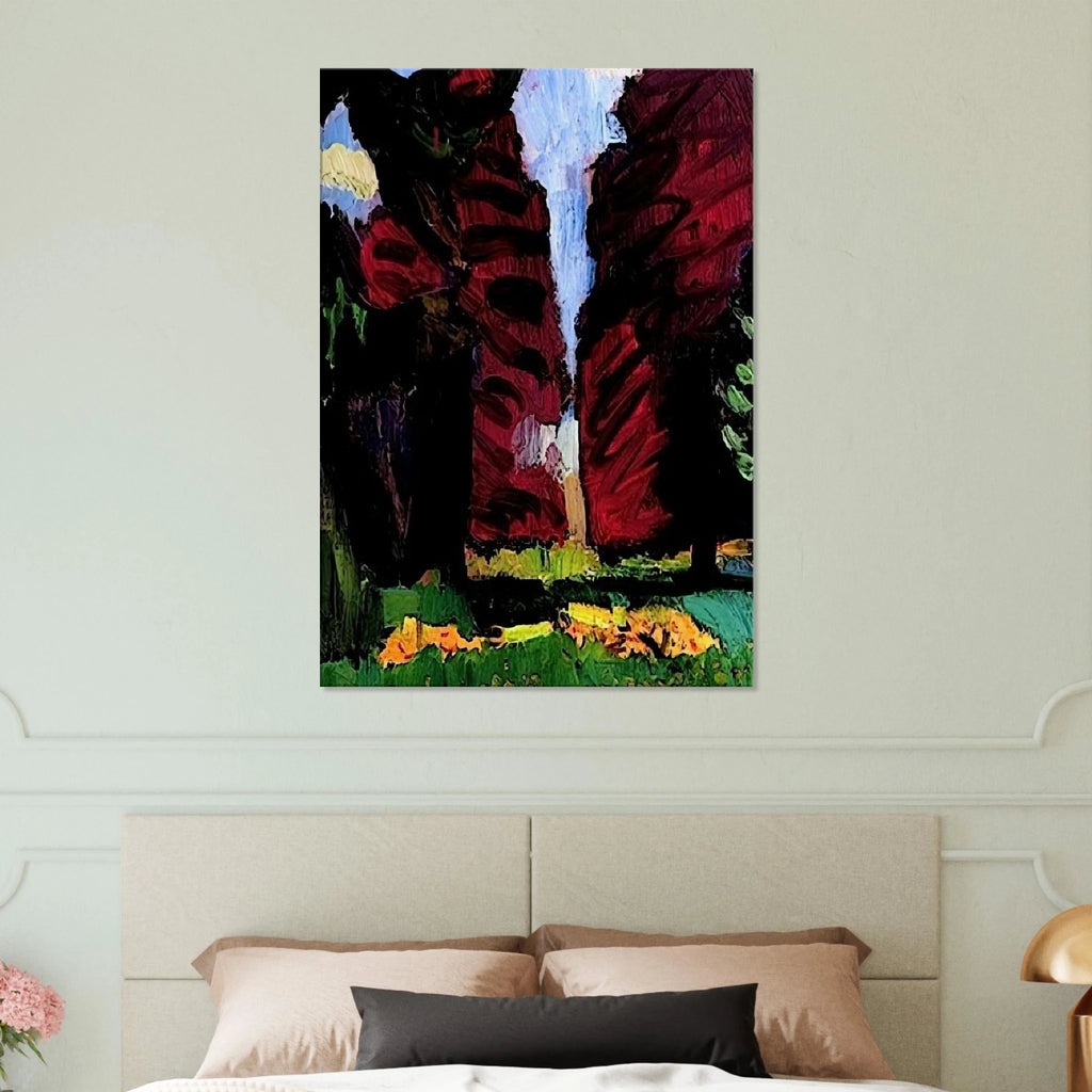 COPPER BEECHES 1901 Canvas | Henri Matisse Canvas | Henri Matisse Print