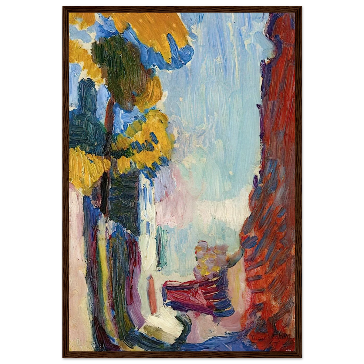 ARCUEIL 1899 Framed Poster | Henri Matisse Framed Prints Wall Art | Henri Matisse Print