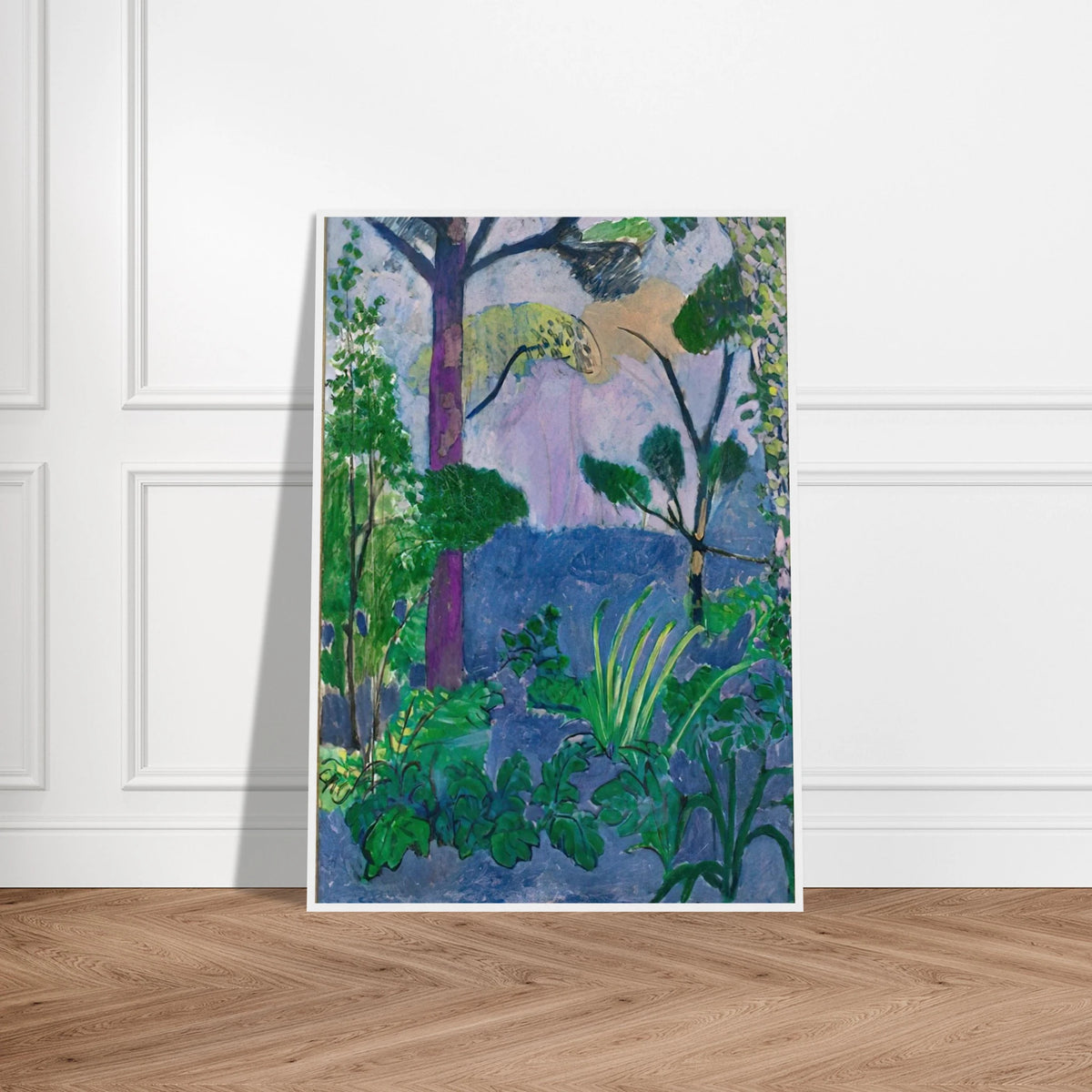 ACANTHUS MOROCCAN LANDSCAPE 1912 Framed Poster | Henri Matisse Framed Prints Wall Art | Henri Matisse Print