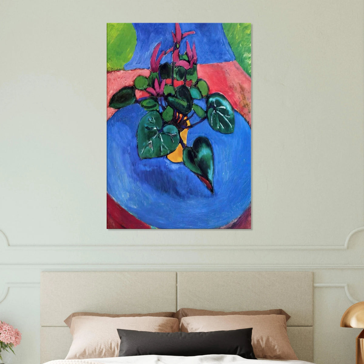 CYCLAMEN POURPRE 1912 Canvas | Henri Matisse Canvas | Henri Matisse Print