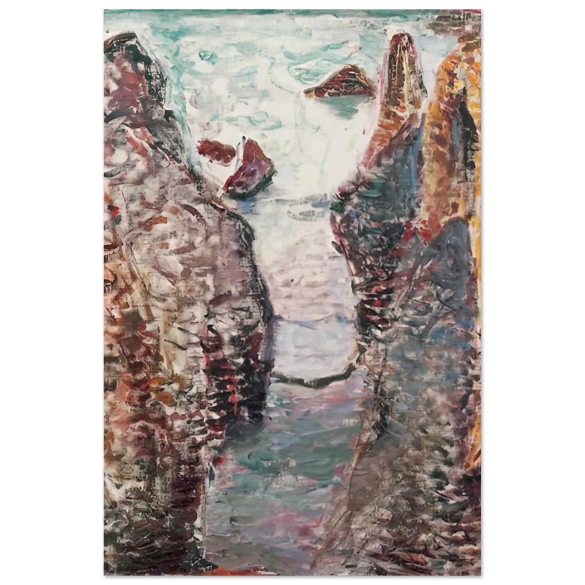 CIFFS BELLE ILE 1897 Poster | Henri Matisse Poster | Henri Matisse Print