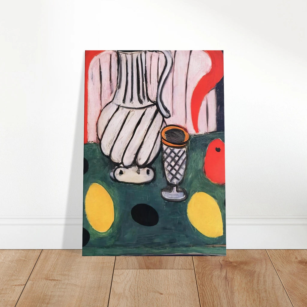 TIN PITCHER LEMON AND ARMCHAIR 1939 Canvas | Henri Matisse Canvas | Henri Matisse Print