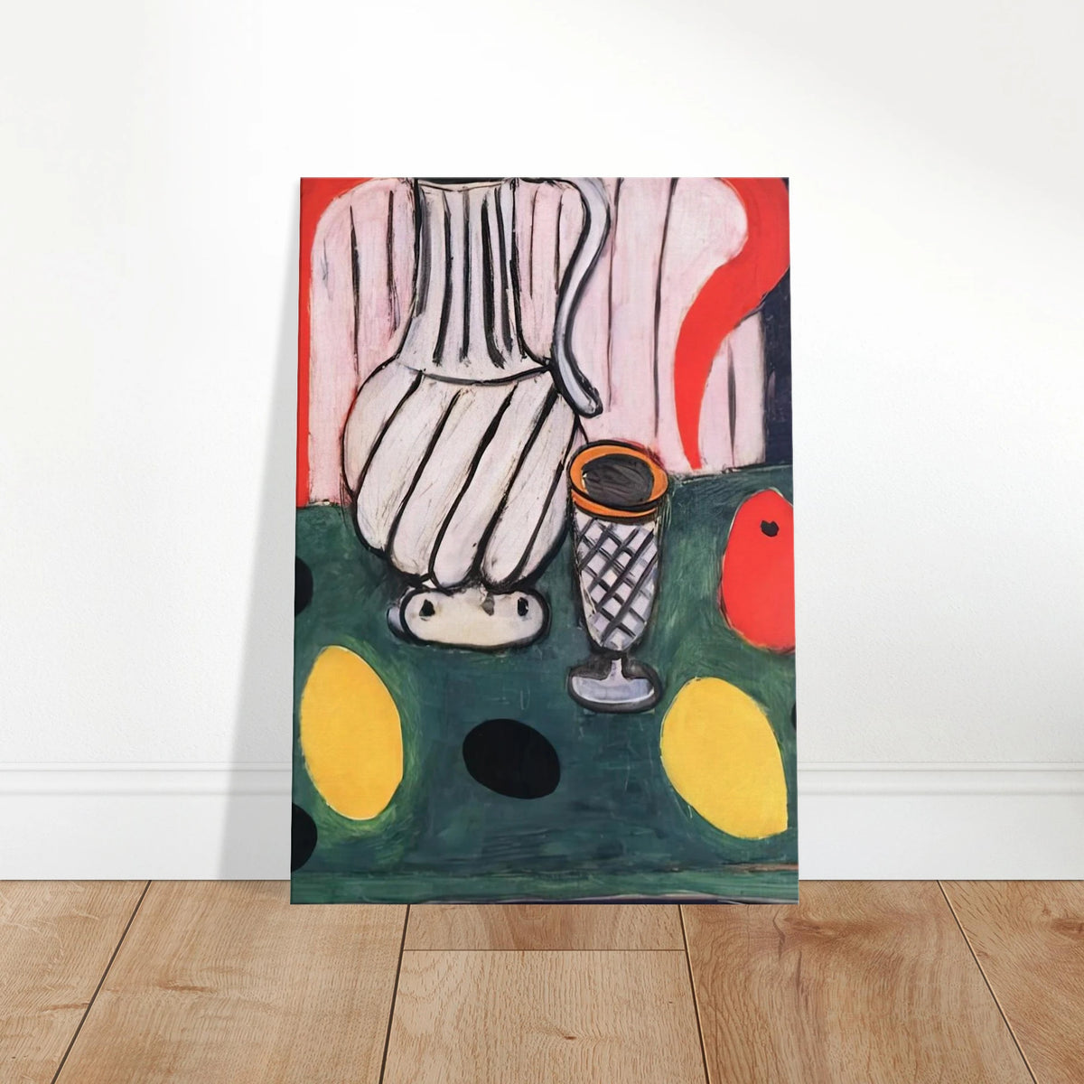 TIN PITCHER LEMON AND ARMCHAIR 1939 Canvas | Henri Matisse Canvas | Henri Matisse Print