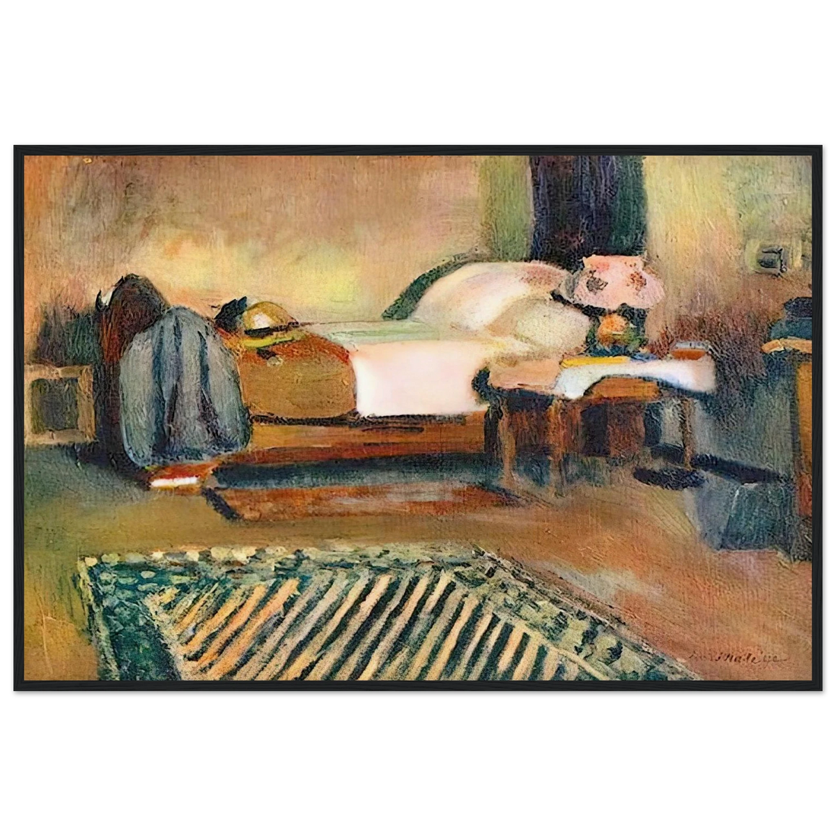 MY ROOM IN AJACCIO 1889 Framed Poster | Henri Matisse Framed Prints Wall Art | Henri Matisse Print