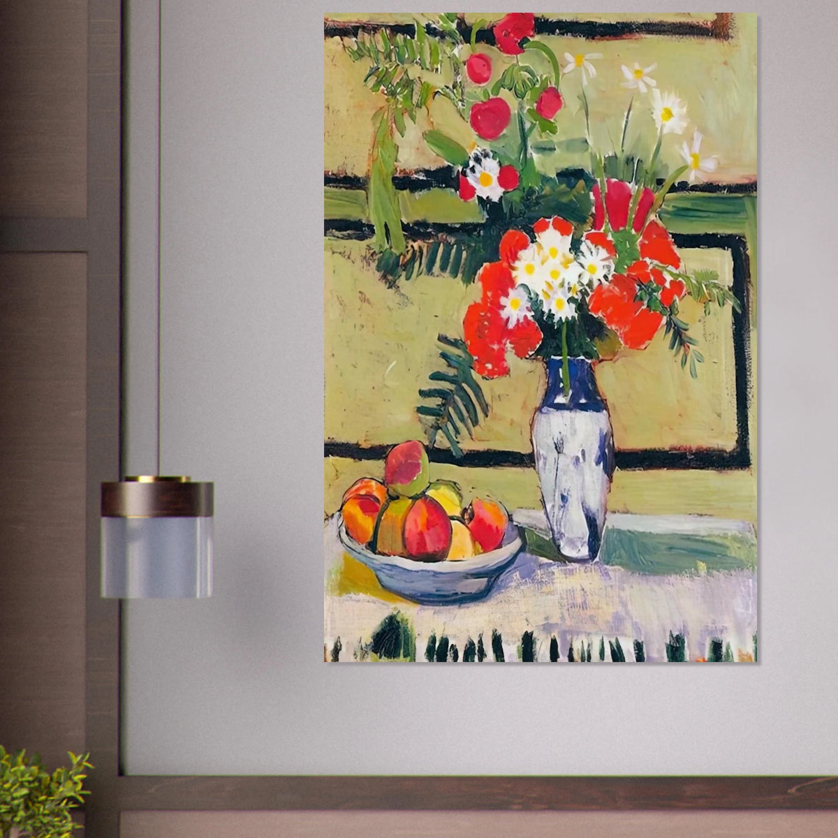 FLOWERS AND FRUIT 1909 Poster | Henri Matisse Poster | Henri Matisse Print