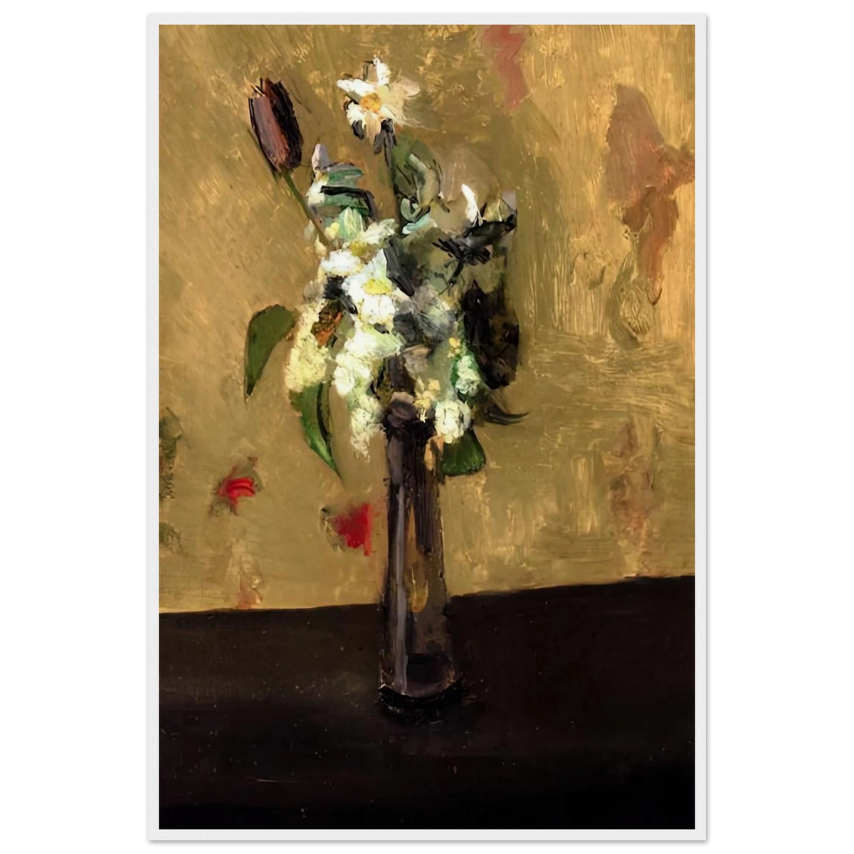 BOUQUET OF FLOWERS IN A CRYSTAL VASE 1902 Framed Poster | Henri Matisse Framed Prints Wall Art | Henri Matisse Print