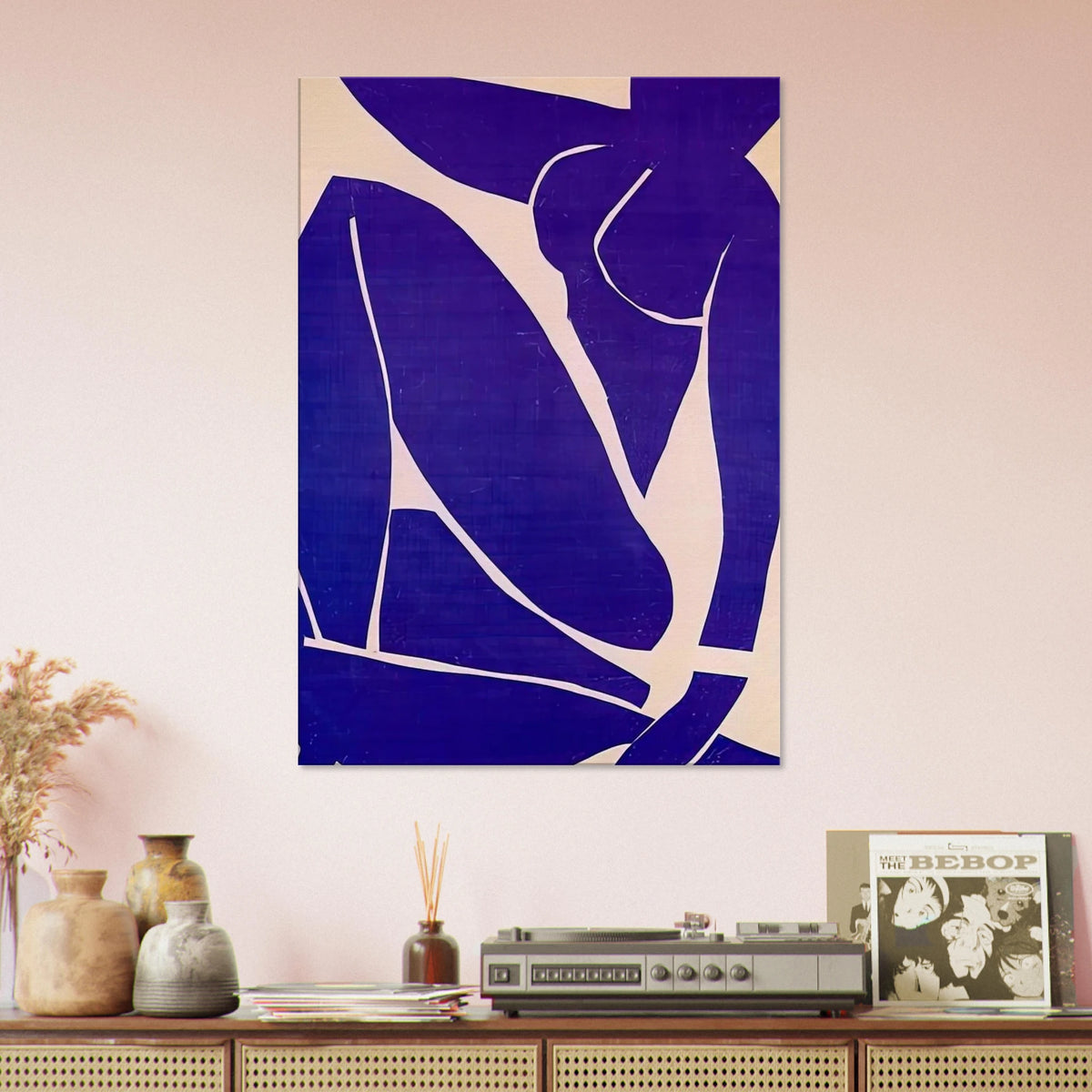 BLUE NUDE III 1952 Canvas | Henri Matisse Canvas | Henri Matisse Print