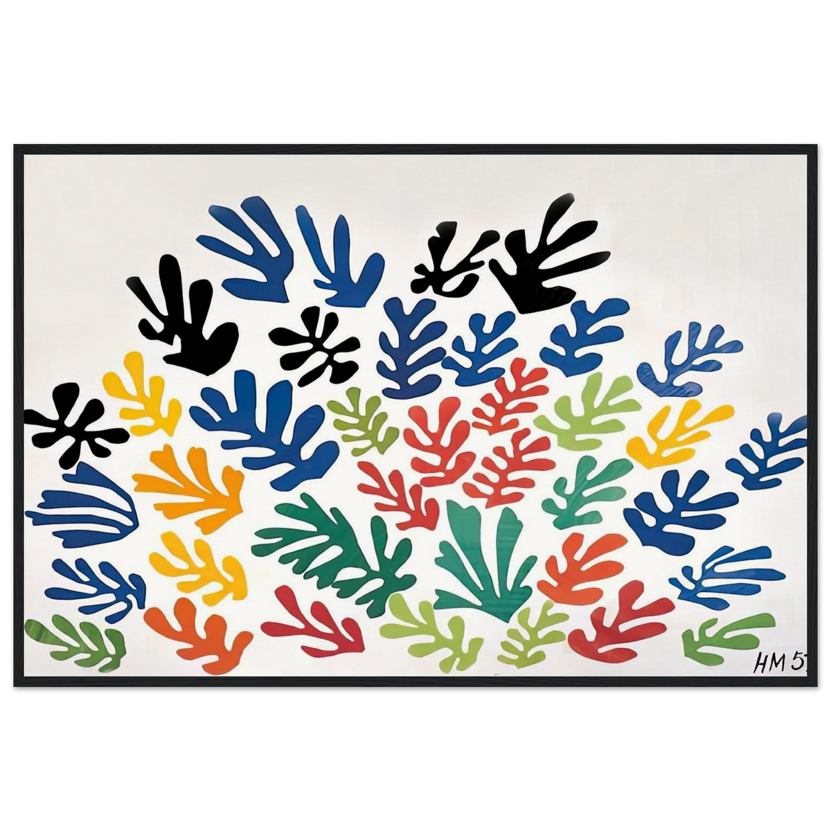 LA GERBE 1953 Framed Poster | Henri Matisse Framed Prints Wall Art | Henri Matisse Print