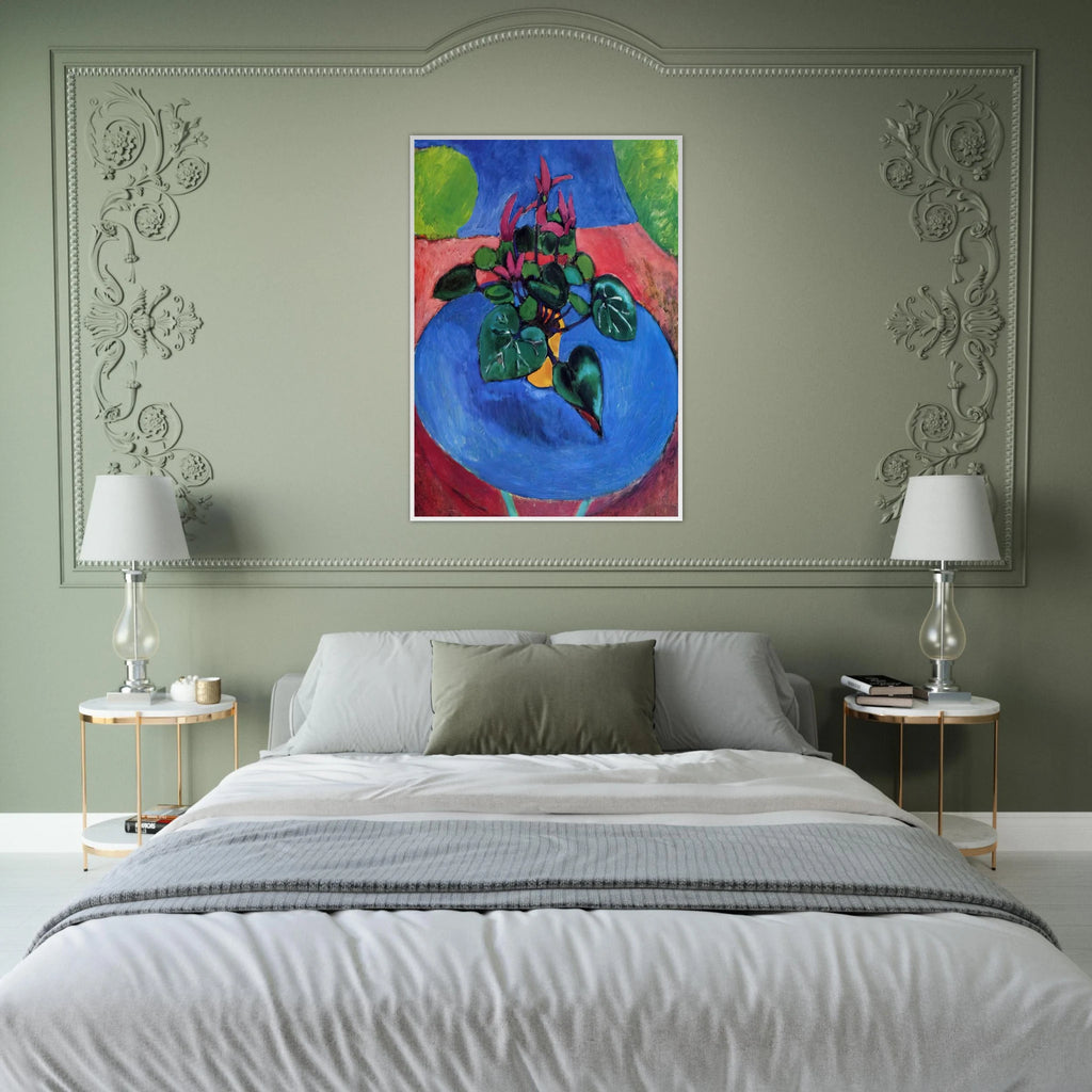 CYCLAMEN POURPRE 1912 Framed Poster | Henri Matisse Framed Prints Wall Art | Henri Matisse Print