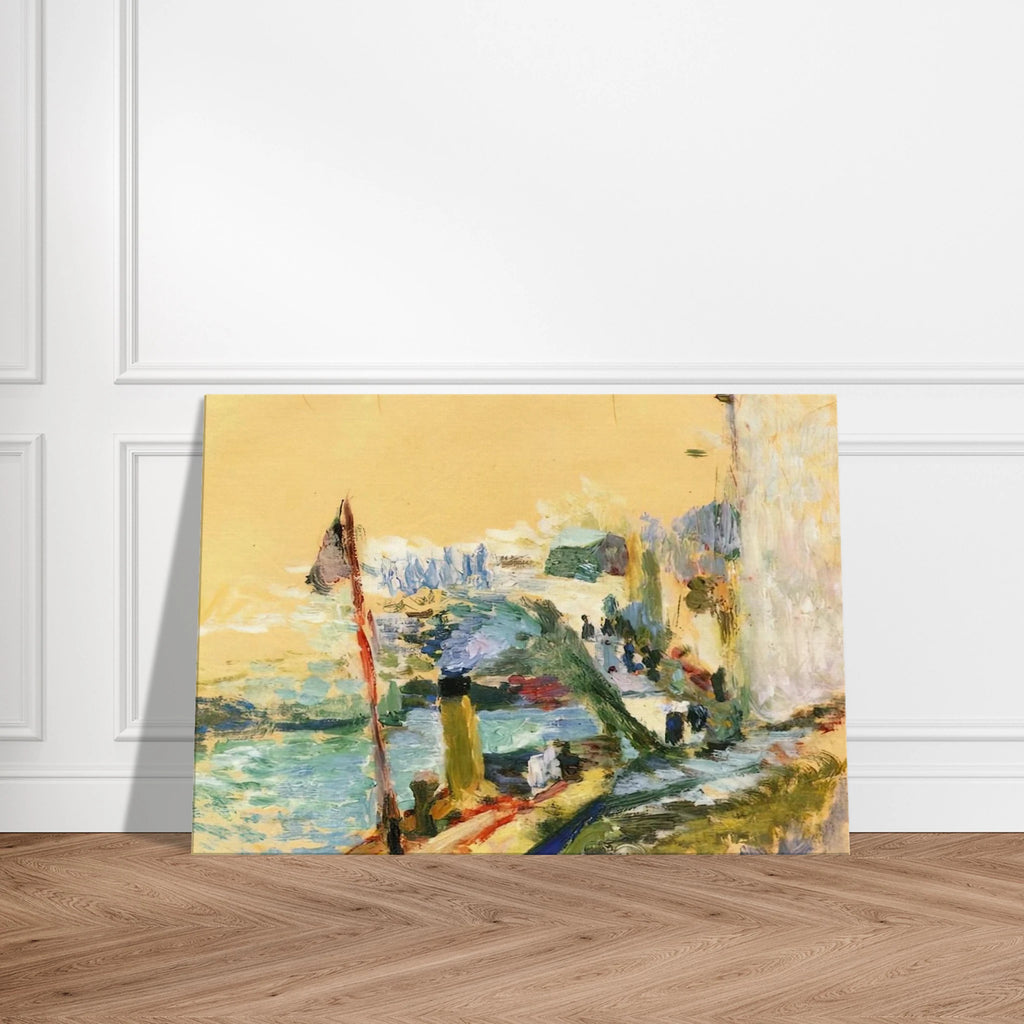 THE PORT OF BELLE ISLE SUR MER 1897 Canvas | Henri Matisse Canvas | Henri Matisse Print