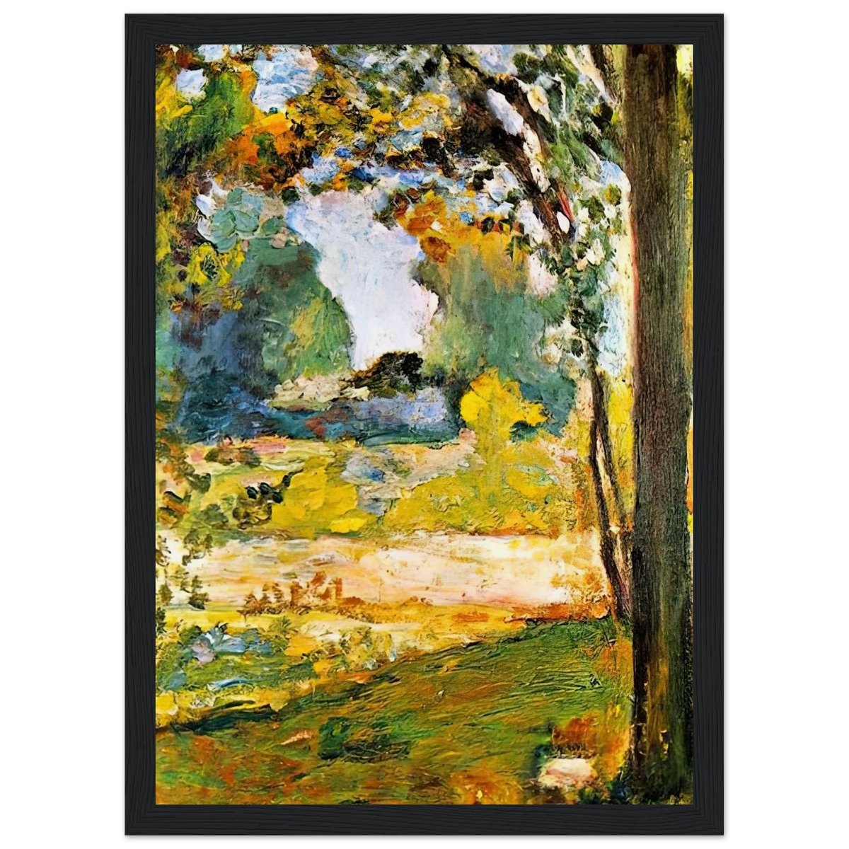 TOULOUSE LANDSCAPE 1898 Framed Poster | Henri Matisse Framed Prints Wall Art | Henri Matisse Print