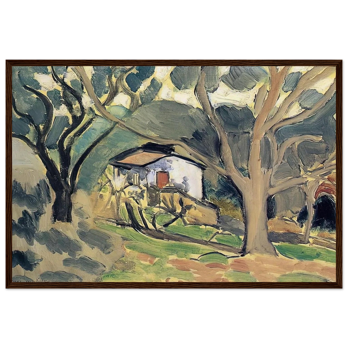 LANDSCAPE Framed Poster | Henri Matisse Framed Prints Wall Art | Henri Matisse Print