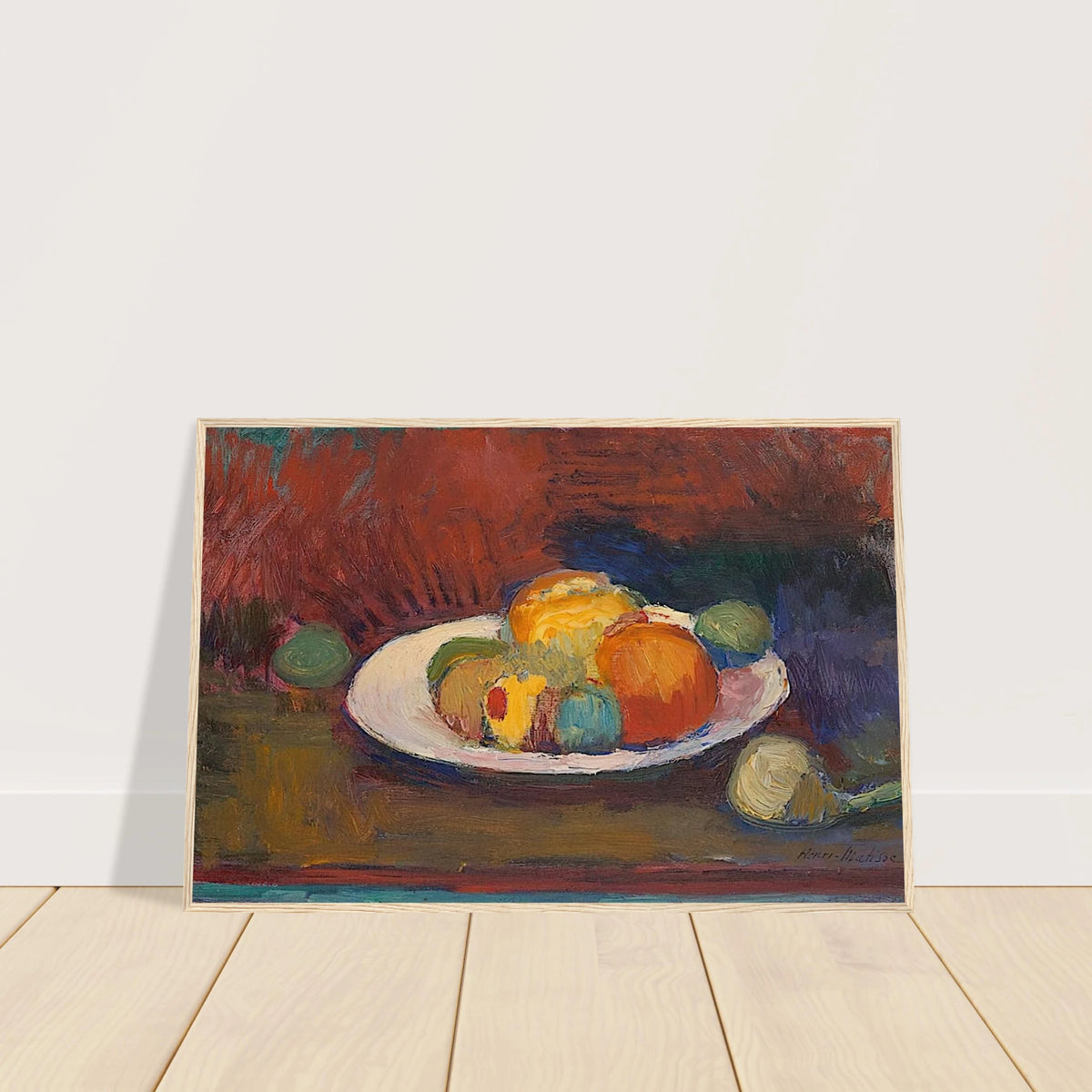 ASSIETTE DE FRUITS FRUIT DISH 1902 Framed Poster | Henri Matisse Framed Prints Wall Art | Henri Matisse Print