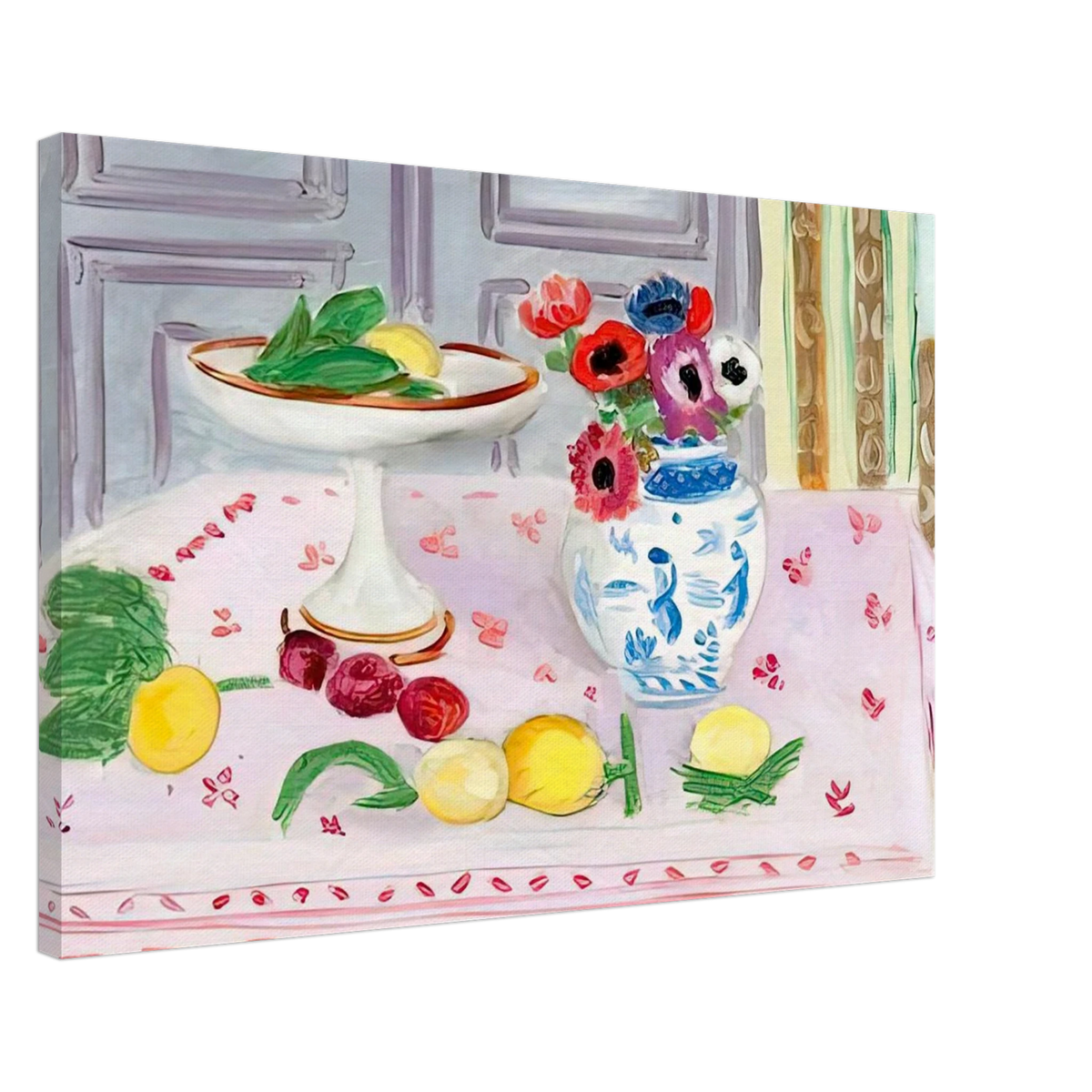 THE PINK TABLECLOTH 1925 Canvas | Henri Matisse Canvas | Henri Matisse Print