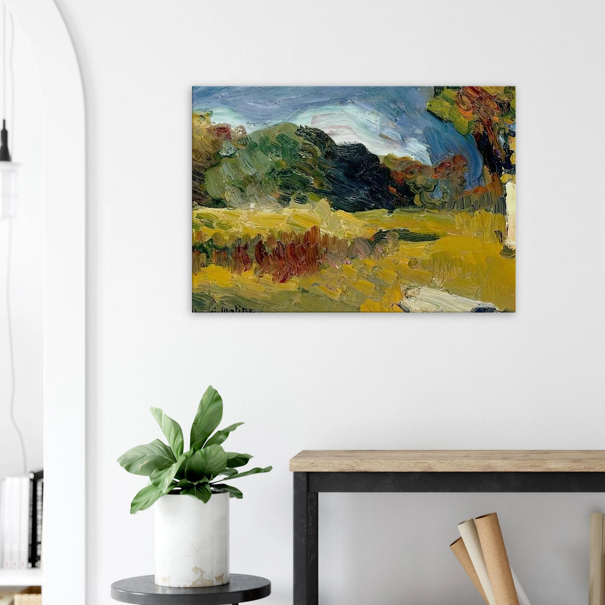 LANDSCAPE OF CORSICA Canvas | Henri Matisse Canvas | Henri Matisse Print