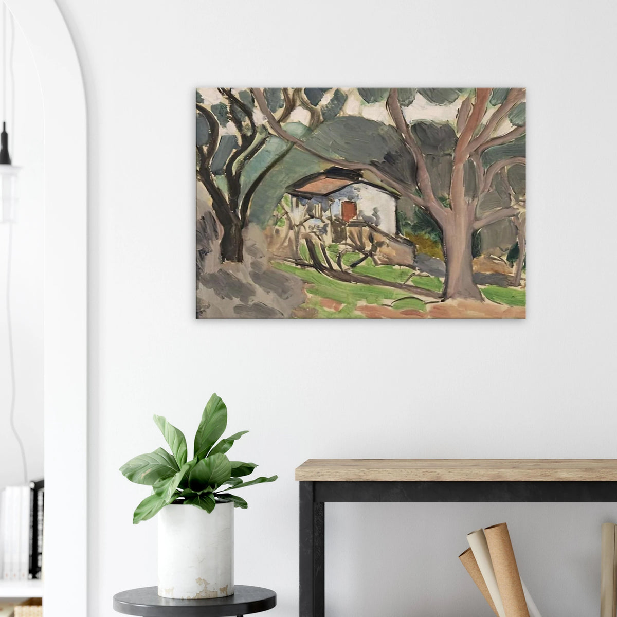 LA MAISONNETTE 1919 Canvas | Henri Matisse Canvas | Henri Matisse Print