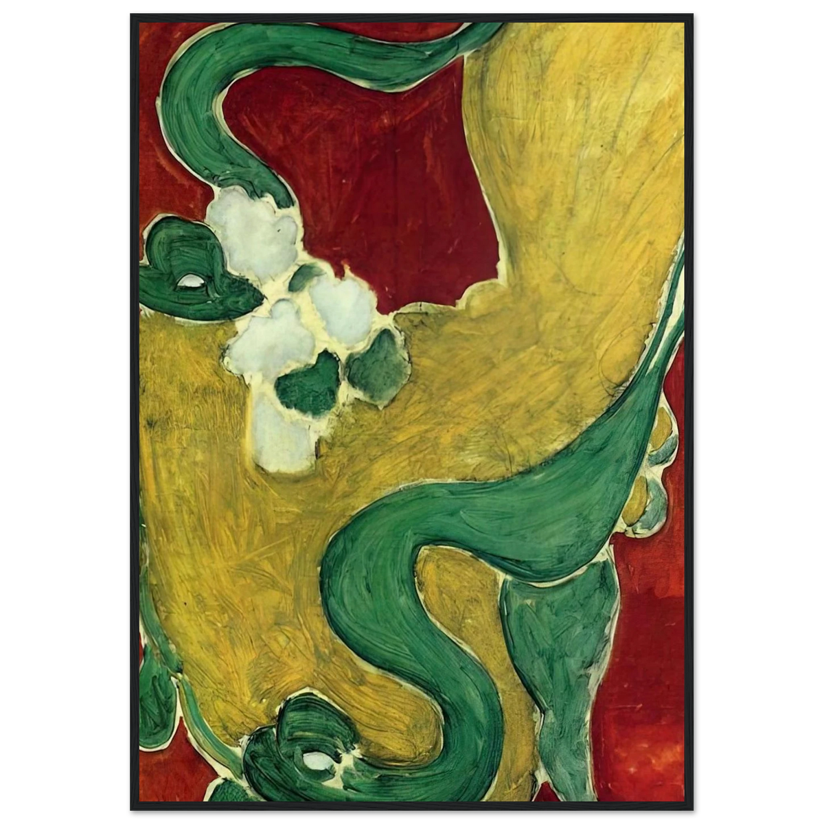 THE RACAILLE CHAIR 1946 Framed Poster | Henri Matisse Framed Prints Wall Art | Henri Matisse Print