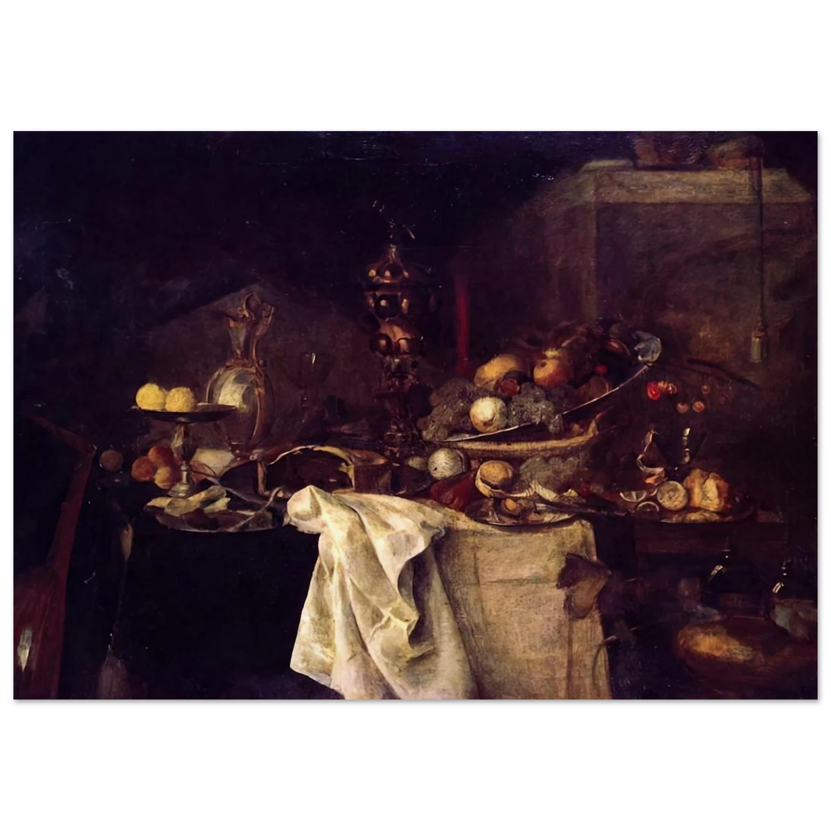 LA DESERTE AFTER JAN DAVIDSZ DE HEEM 1893 Poster | Henri Matisse Poster | Henri Matisse Print