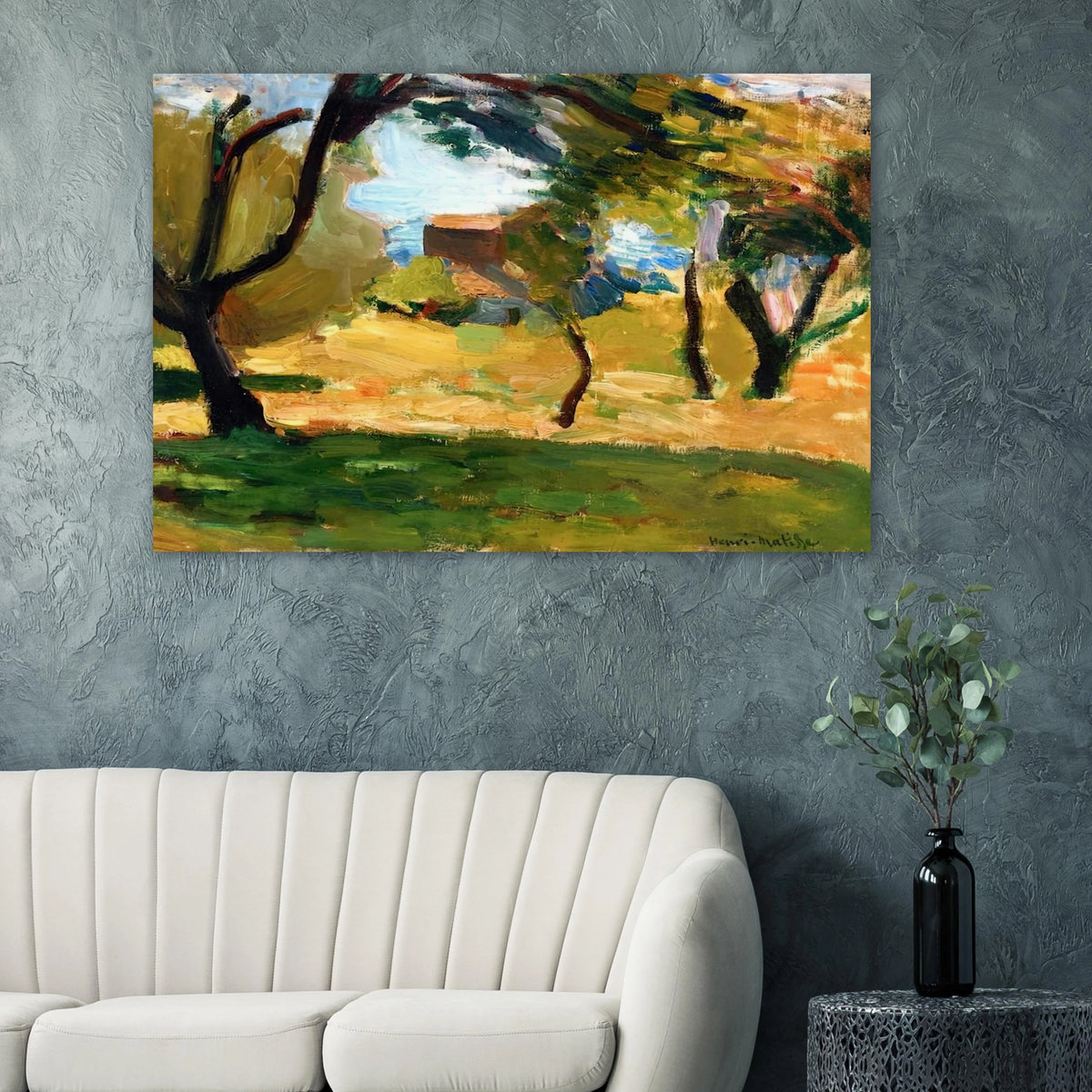 CORSICAN LANDSCAPE 1898 1 Poster | Henri Matisse Poster | Henri Matisse Print