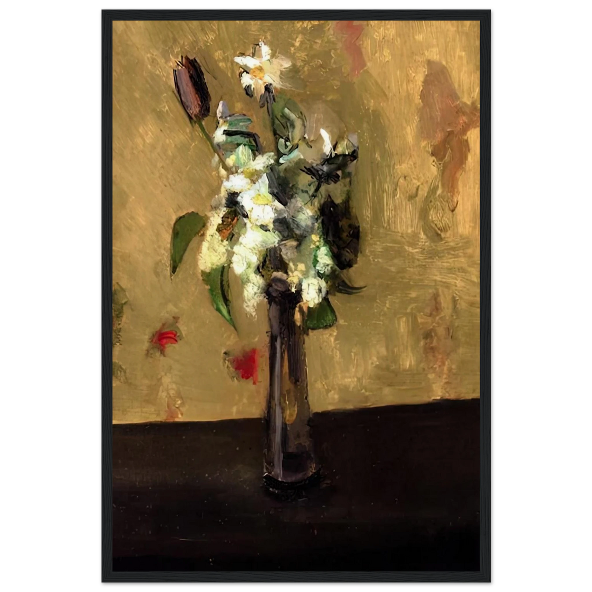 BOUQUET OF FLOWERS IN A CRYSTAL VASE 1902 Framed Poster | Henri Matisse Framed Prints Wall Art | Henri Matisse Print