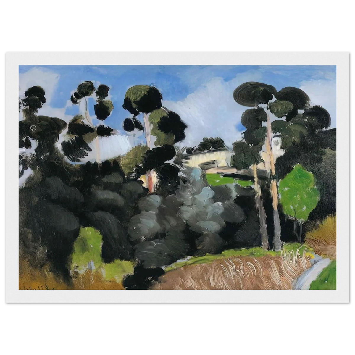 LANDSCAPE 1 Framed Poster | Henri Matisse Framed Prints Wall Art | Henri Matisse Print