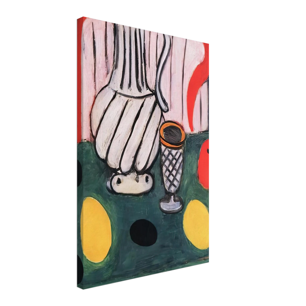 TIN PITCHER LEMON AND ARMCHAIR 1939 Canvas | Henri Matisse Canvas | Henri Matisse Print