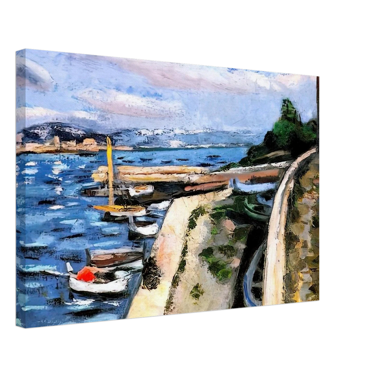 VIEW OF ANTIBES 1925 Canvas | Henri Matisse Canvas | Henri Matisse Print