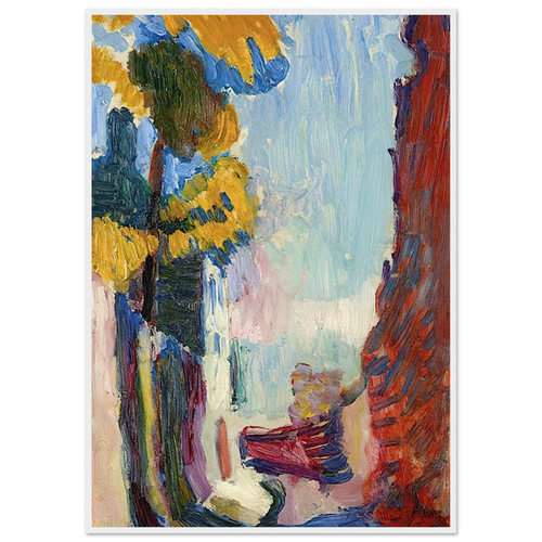 ARCUEIL 1899 Framed Poster | Henri Matisse Framed Prints Wall Art | Henri Matisse Print