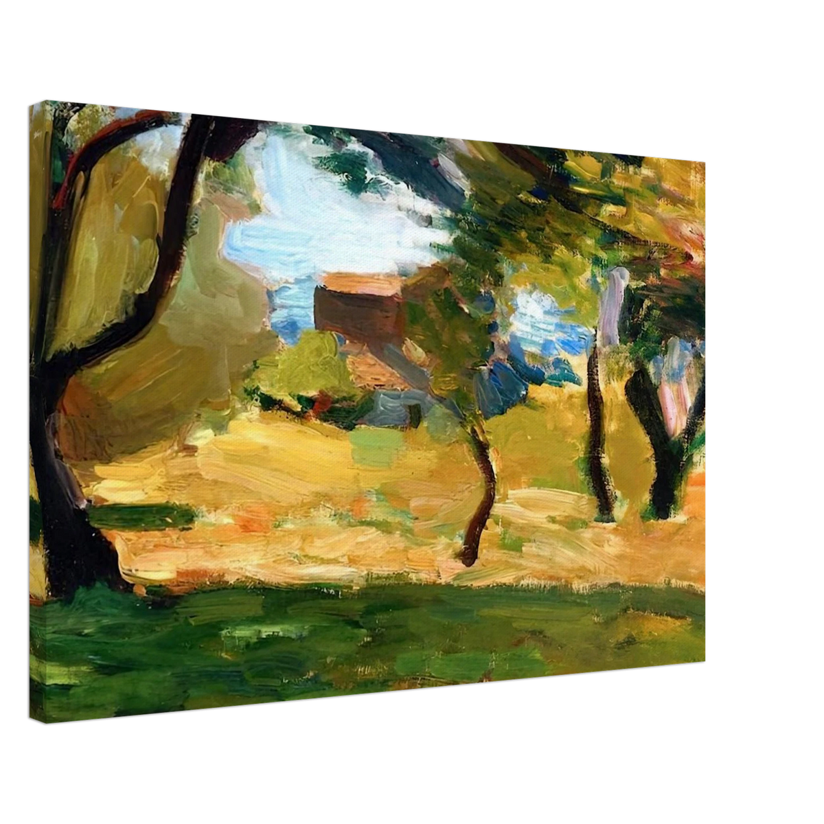 CORSICAN LANDSCAPE 1898 1 Canvas | Henri Matisse Canvas | Henri Matisse Print