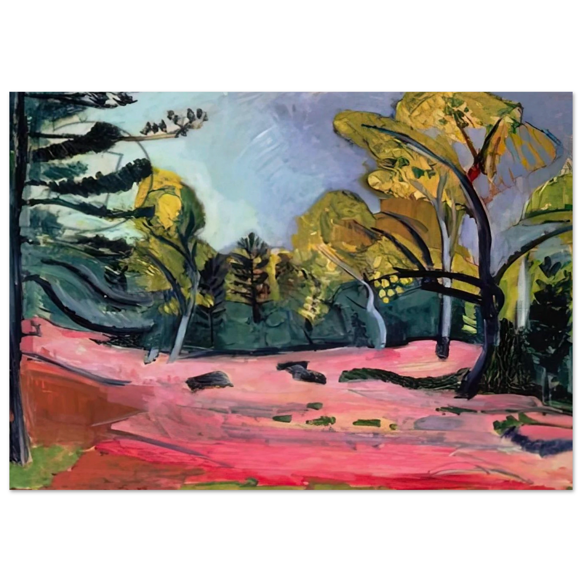 LANDSCAPE 1909 Poster | Henri Matisse Poster | Henri Matisse Print