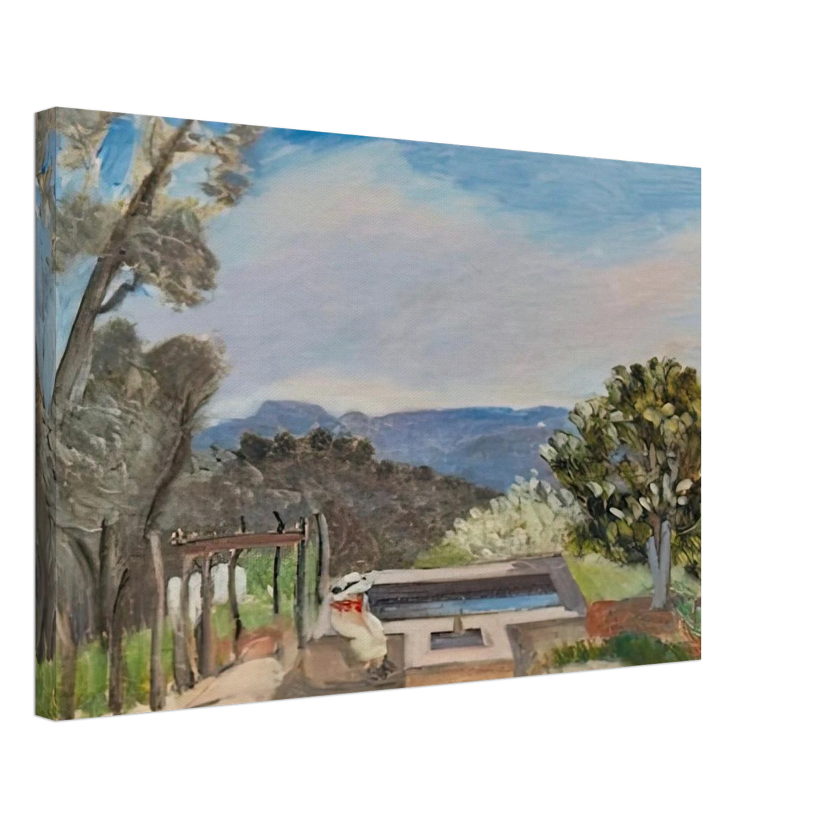 LE VIVIER PAYSAGE DE PROVENCE 1923 Canvas | Henri Matisse Canvas | Henri Matisse Print