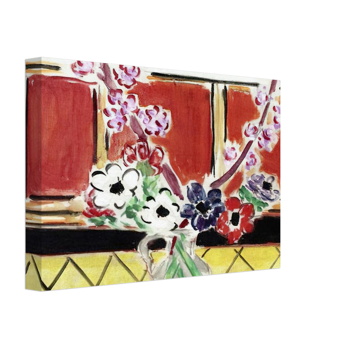 ANEMONES AND PEACH BLOSSOMS 1944 Canvas | Henri Matisse Canvas | Henri Matisse Print