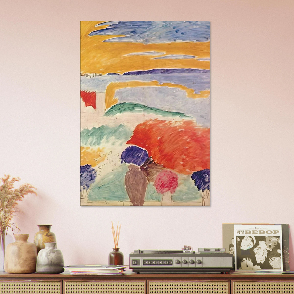 OPEN WINDOW AT TANGIER 1913 Canvas | Henri Matisse Canvas | Henri Matisse Print