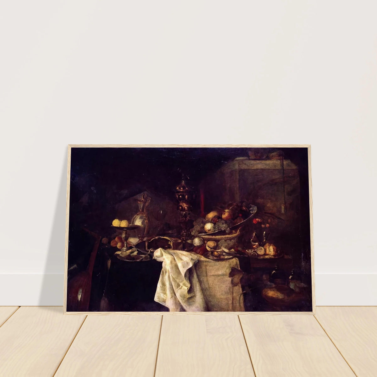 LA DESERTE AFTER JAN DAVIDSZ DE HEEM 1893 Framed Poster | Henri Matisse Framed Prints Wall Art | Henri Matisse Print