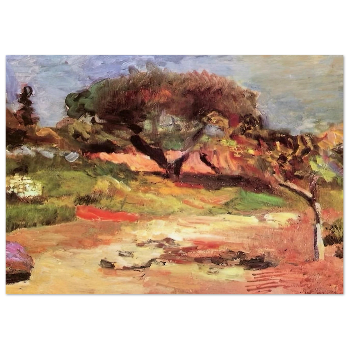 CORSICAN LANDSCAPE 1898 0 Poster | Henri Matisse Poster | Henri Matisse Print