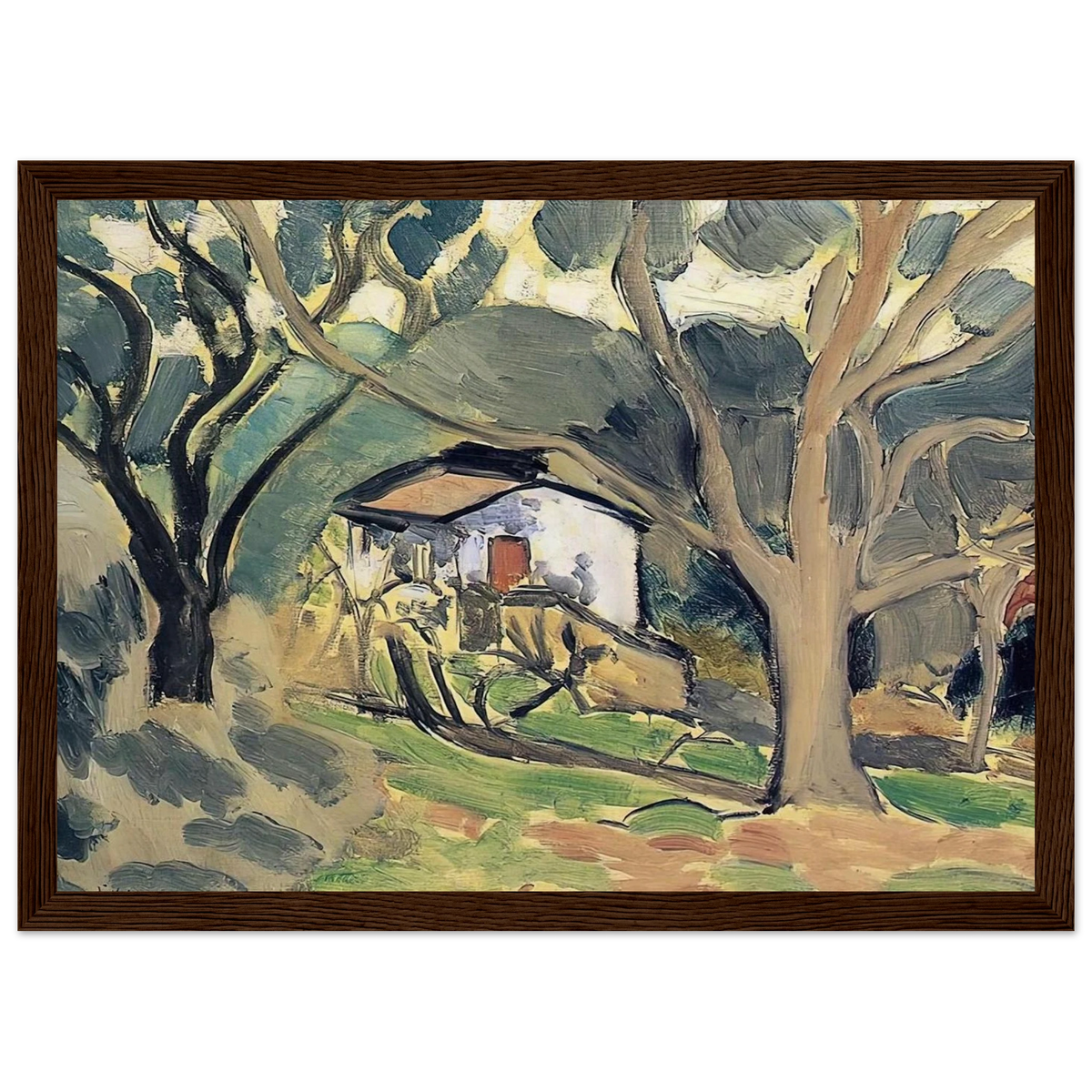 LANDSCAPE Framed Poster | Henri Matisse Framed Prints Wall Art | Henri Matisse Print