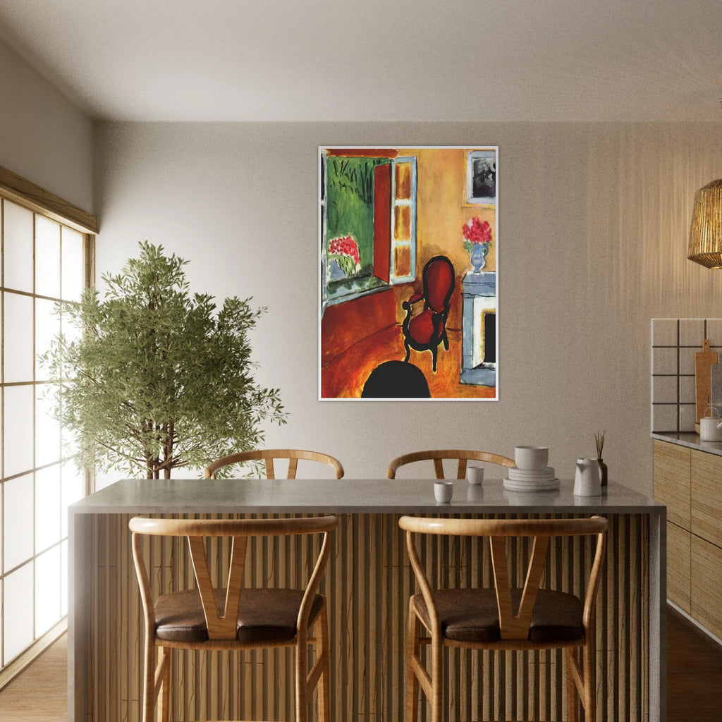 INTERIOR 1940 Framed Poster | Henri Matisse Framed Prints Wall Art | Henri Matisse Print