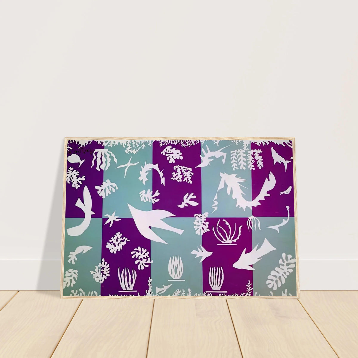 POLYNESIA LA MER 1946 Framed Poster | Henri Matisse Framed Prints Wall Art | Henri Matisse Print