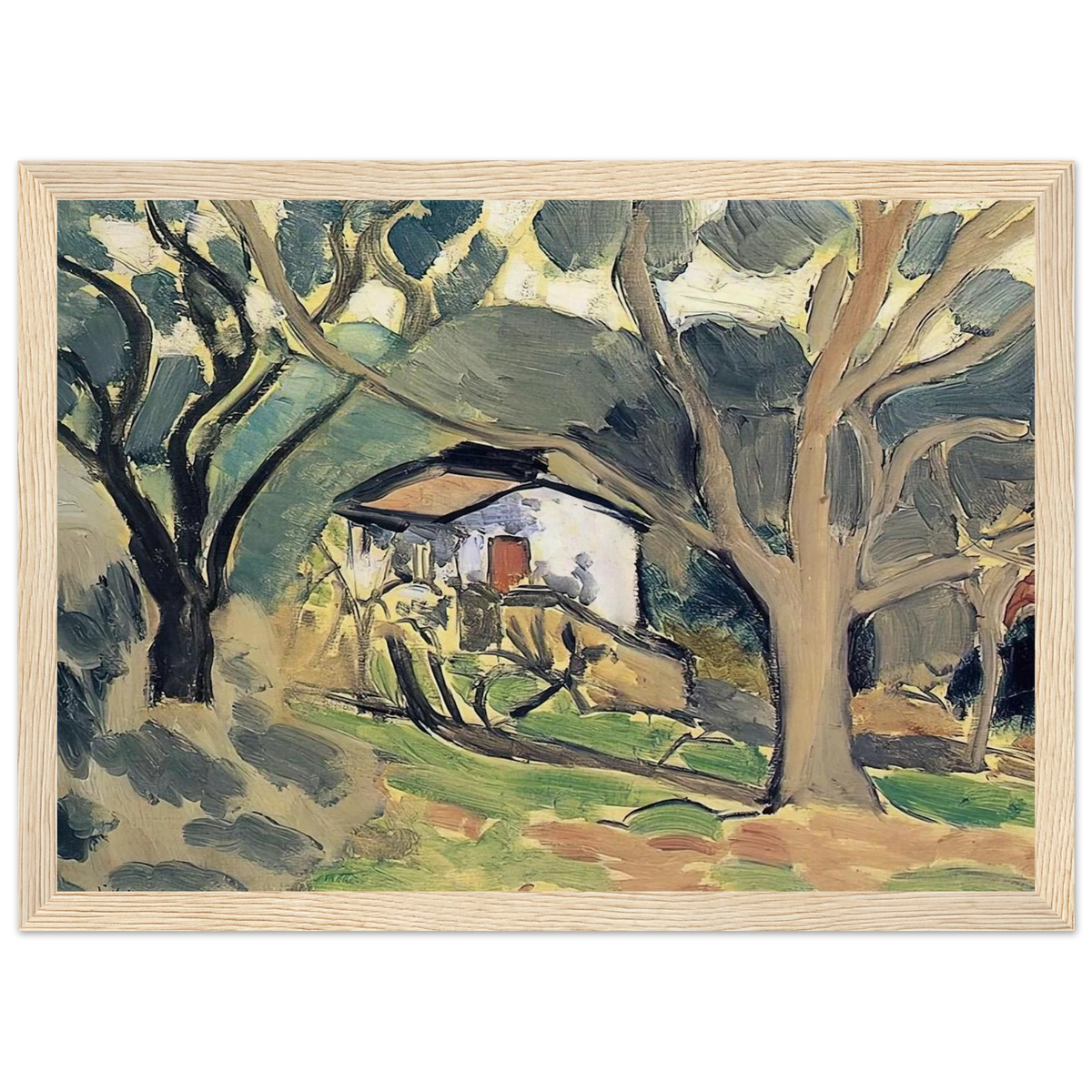 LANDSCAPE Framed Poster | Henri Matisse Framed Prints Wall Art | Henri Matisse Print
